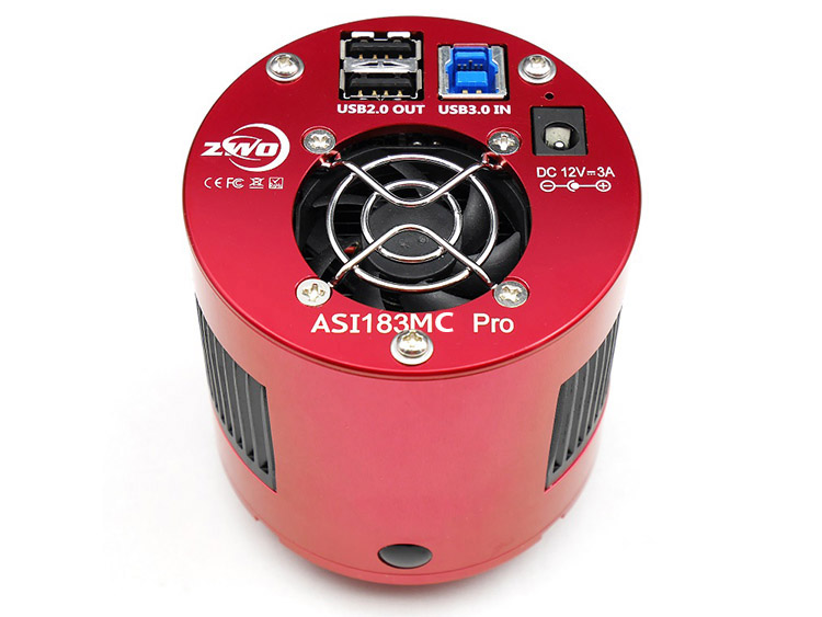 ZWO ASI183MC Pro USB3.0 Cooled Color Astronomy CMOS Camera ZWO-ASI183MC-P