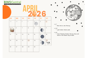 BinoCentral Astronomy Calendar 