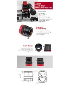 ZWO 1.25" Helical Focuser (1.25 inch)