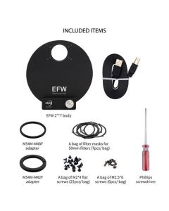 ZWO 7 Position 2" Electronic Filter Wheel (2 inch)