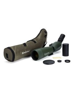 Celestron Regal 20-60x80ED Zoom Spotting Scope with TrailSeeker Pan Tripod Bundle