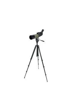 Celestron Ultima 18-55x65 Zoom Spotting Scope with TrailSeeker Pan Tripod Bundle