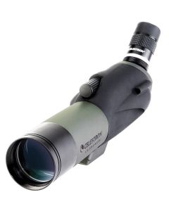 Celestron Ultima 18-55x65 Zoom Spotting Scope with TrailSeeker Pan Tripod Bundle