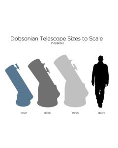 saxon 12" DeepSky Dobsonian Telescope - 12 inch