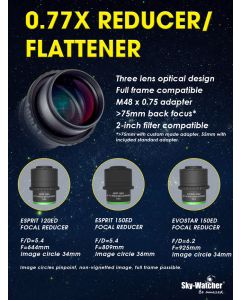 Skywatcher 0.77x Focal Reducer / Flattener