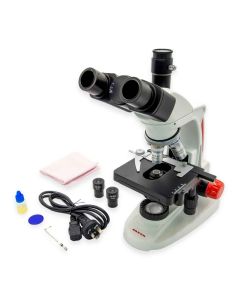 saxon SmartOne Trinocular Biological Microscope 40x-1600x