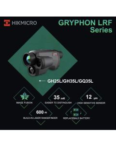 HikMicro Gryphon GH25L LRF Thermal Night Vision Monocular
