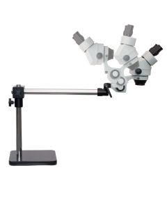 saxon Boom Stand Stereo Microscope 7x-45x