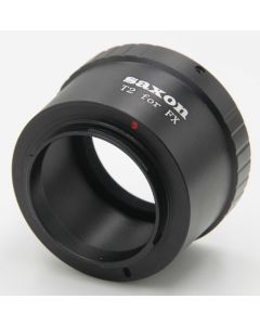 saxon T-Mount Adapter for Fujifilm X Mount Mirrorless DSLR Camera
