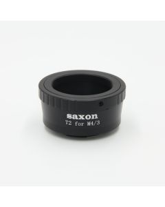 saxon T-Mount Adapter for Olympus/ Panasonic Micro 4/3 Mirrorless DSLR Camera