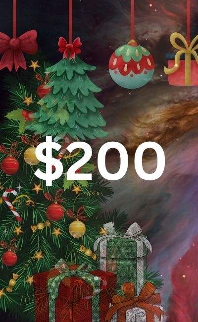 Christmas Astrophotography $200