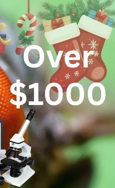 2025 Christmas Gift Guide Over $1000 Microscopes