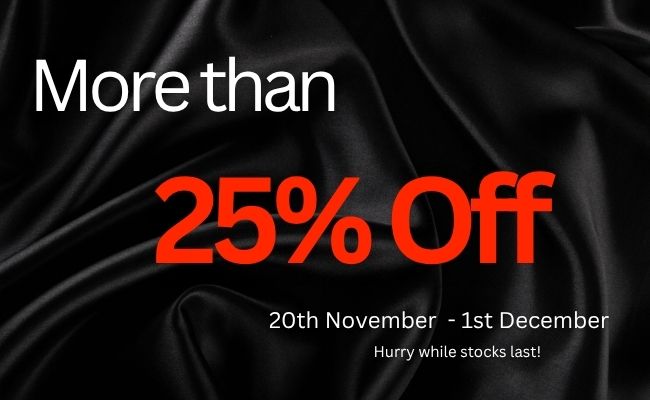 Black Friday 2025 more than 25% off