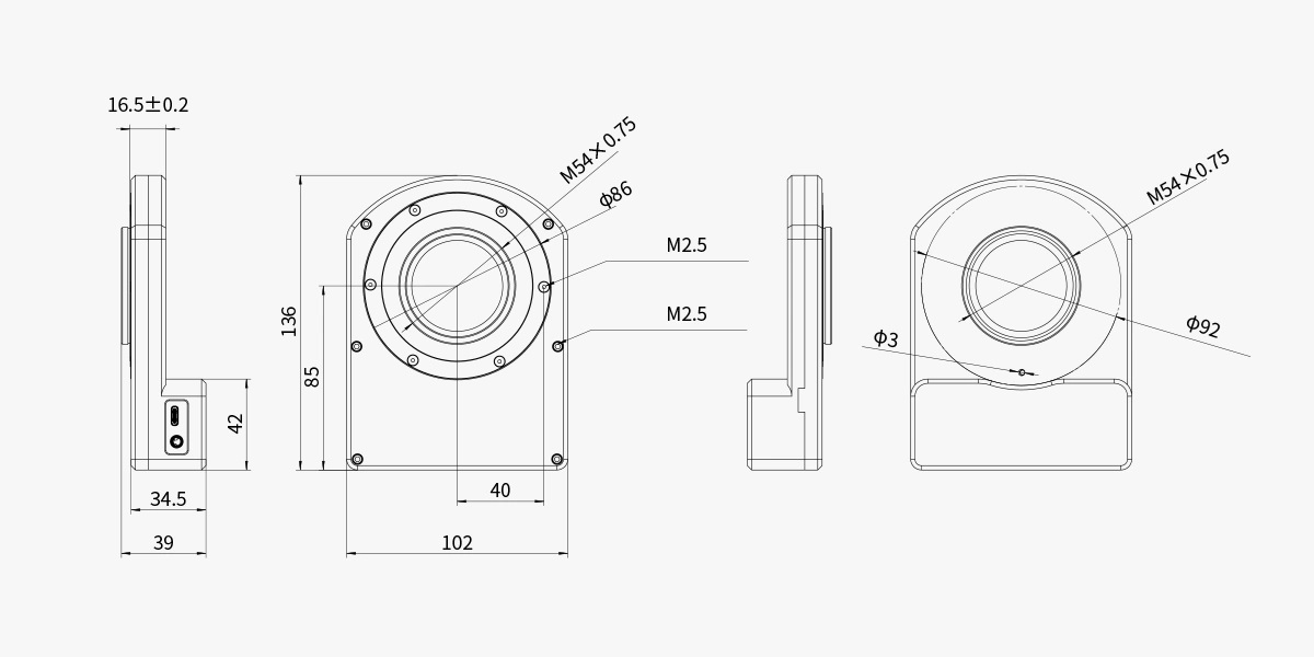 ZWO CAA Camera Angle Adjuster
 ZWO-CAA